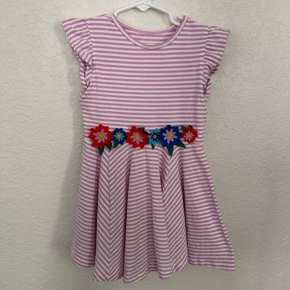 Boden Lilac Flower Dress - Picture 1 of 4